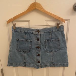 Forever 21 jean mini-skirt!